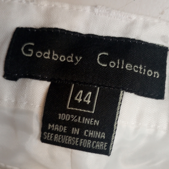 Godbody Collection Men's 100% Linen Pants - Picture 7 of 7